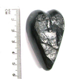 DVH 1oz American Shungite Bituminous Coal Heart Fossil Fuel Climate Grief Healing Crystal (5627)