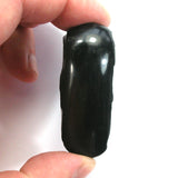 DVH 1oz American Shungite Bituminous Coal Heart Fossil Fuel Climate Grief Healing Crystal (5627)