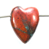 DVH Sonora Sunrise Heart Bead Cuprite 33x26x13mm (5805)