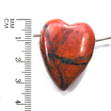 DVH Sonora Sunrise Heart Bead Cuprite 33x26x13mm (5805)