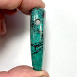 DVH Sonora Sunrise Healed Broken Heart Bead Chrysocolla Cuprite 53x34x13mm 40g (5936)