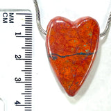 DVH Sonora Sunrise Healed Broken Heart Bead Cuprite 35x23x10mm (6009)