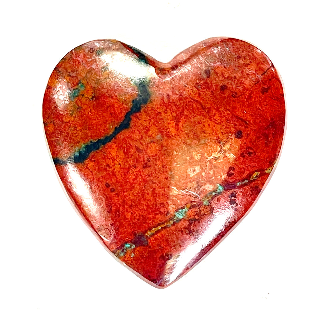 DVH Sonora Sunrise Healed Broken Heart Cuprite Cabochon 36x36x6mm (6722)