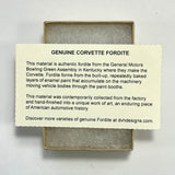 DVH Chatoyant Corvette Fordite Pendant Bowling Green Ass. 46x33x4mm (6375) - DVHdesigns