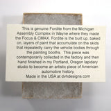 DVH Ford Focus C-MAX Fordite Cabocohon Cab Michigan Assembly 54x35x7mm (5909)