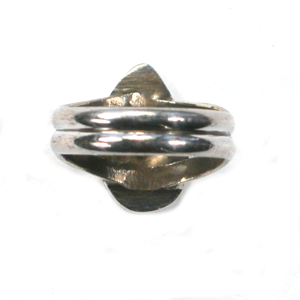 DVH sz 2.5 Australian Opal Sterling Silver Ring Made by Me for Nana! (5689) - DVHdesigns