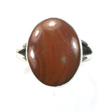 DVH sz 10.5 Lake Superior Agate 925 Ring Mady by my Dad! (5691)