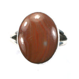 DVH sz 10.5 Lake Superior Agate 925 Ring Mady by my Dad! (5691)