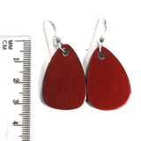 DVH Fordite Earrings Ford F150 Truck KC Assembly Sterling 29x20x3 (5336)
