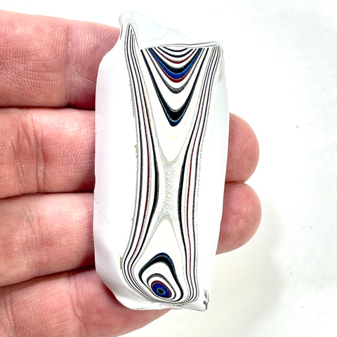 DVH Ford F150 Fordite Specimen Polished Face Rough KC Assembly (5988)