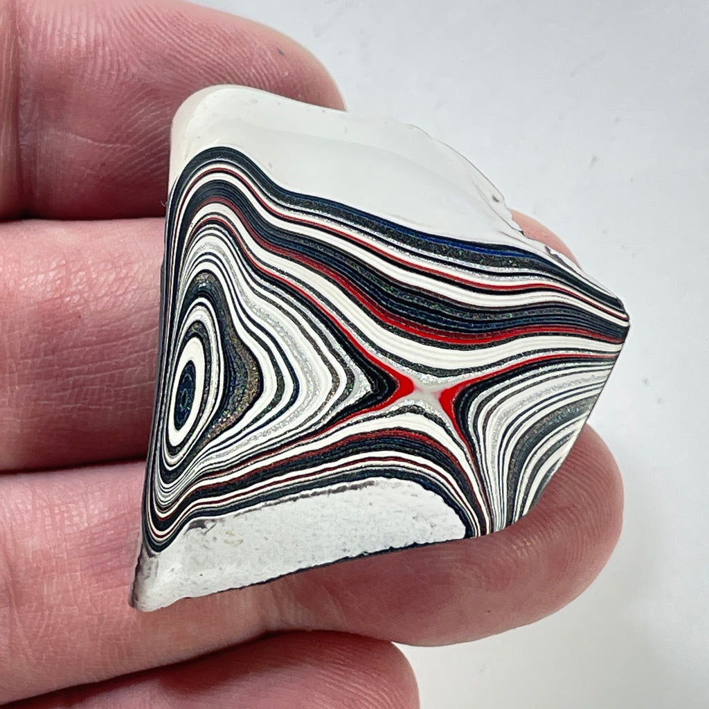 DVH Ford F150 Fordite Specimen Polished Face Rough KC Assembly (5993)