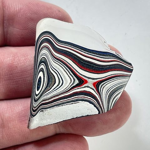 DVH Ford F150 Fordite Specimen Polished Face Rough KC Assembly (5993)