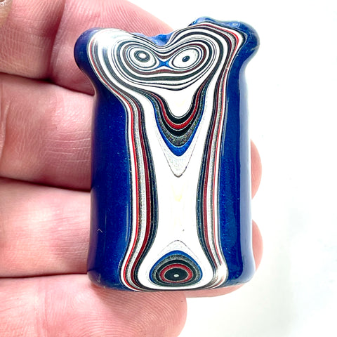 DVH Ford F150 Fordite Specimen Polished Face Rough KC Assembly (5994)