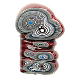 DVH Michigan Fordite Specimen Polished Face Rough Chv Frd Jp  (6151)