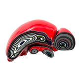 DVH Michigan Fordite Specimen Polished Face Rough Chv Frd Jp  (6152)