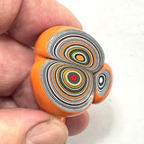 DVH Michigan Fordite Specimen Polished Face Rough Chv Frd Jp  (6153)