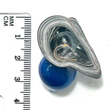 DVH Michigan Fordite Specimen Polished Face Rough Chv Frd Jp  (6154)