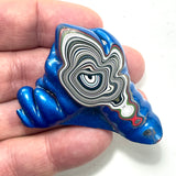 DVH Michigan Fordite Specimen Polished Face Rough Chv Frd Jp  (6157)