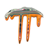 DVH Michigan Fordite Specimen Polished Face Rare Stalactites Chv Frd Jp  (6158)