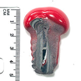 DVH Michigan Fordite Specimen Polished Face Rough Chv Frd Jp  (6159)