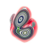 DVH Michigan Red Fordite Specimen Polished Face Rough Chv Frd Jp (6184)