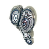 DVH Michigan Fordite Specimen Polished Face Rough Chv Frd Jp (6187)