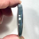 DVH Michigan Fordite Rare Buck Hole Donut Bead Pendant Chv Frd Jp 53mm Rd x8mm (6216)