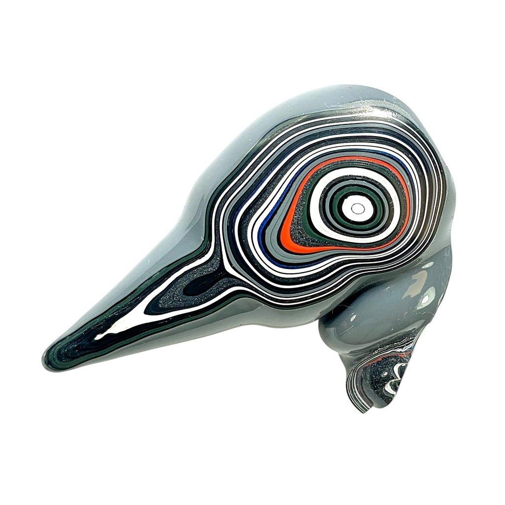 DVH Michigan Fordite Specimen Polished Face Rough Chv Frd Jp (6228) - DVHdesigns