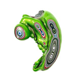 DVH Michigan Fordite Jeep Mojito Green Specimen Polished Face (6255)