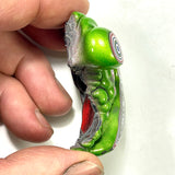 DVH Michigan Fordite Jeep Mojito Green Specimen Polished Face (6255)