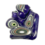 DVH Michigan Fordite Jeep Purple Reign Specimen Polished Face (6257)