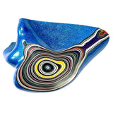 DVH Michigan Blue Fordite Specimen Polished Face Rough Chv Frd Jp (6260)