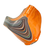DVH Michigan Fordite Jeep Joose Orange Specimen Polished Face (6263)