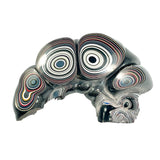 DVH Michigan  Fordite Specimen Polished Face Rough Chv Frd Jp (6272)