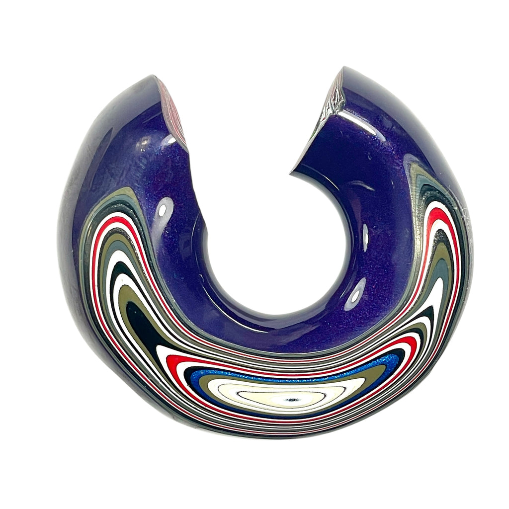DVH Michigan Fordite Jeep Purple Reign Specimen Polished Face (6288) - DVHdesigns