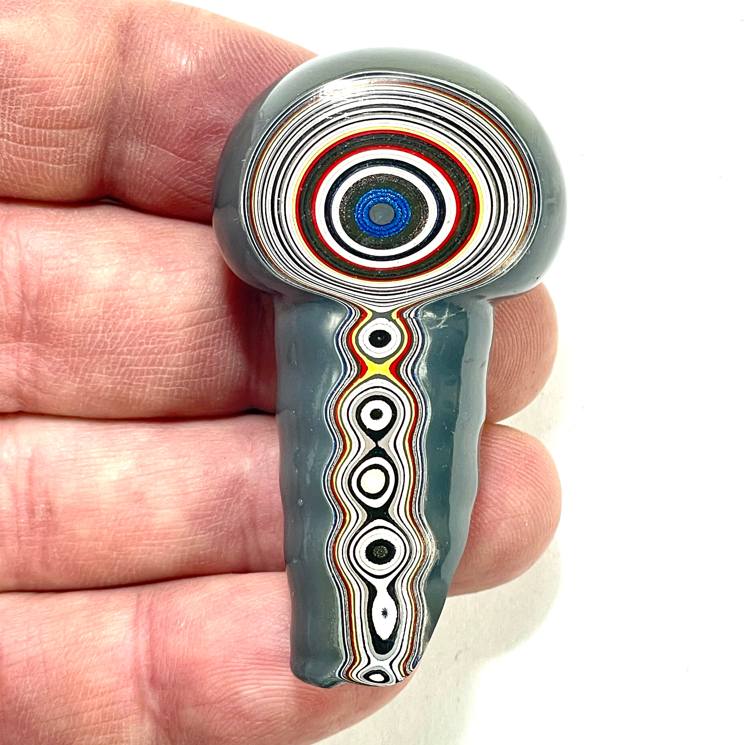 DVH Genuine Michigan Fordite Specimen Polished Face Chv Frd Jp (6293) - DVHdesigns