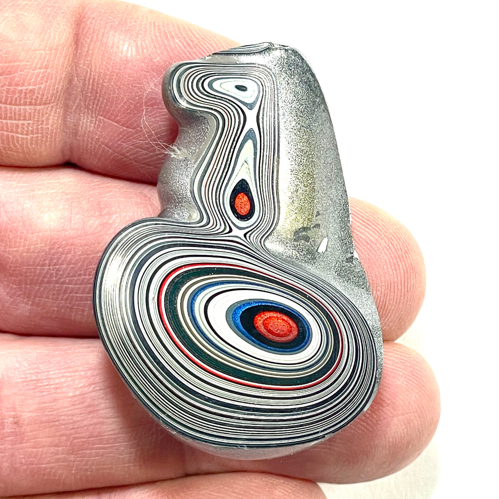 DVH Genuine Michigan Fordite Specimen Polished Face Chv Frd Jp (6295) - DVHdesigns