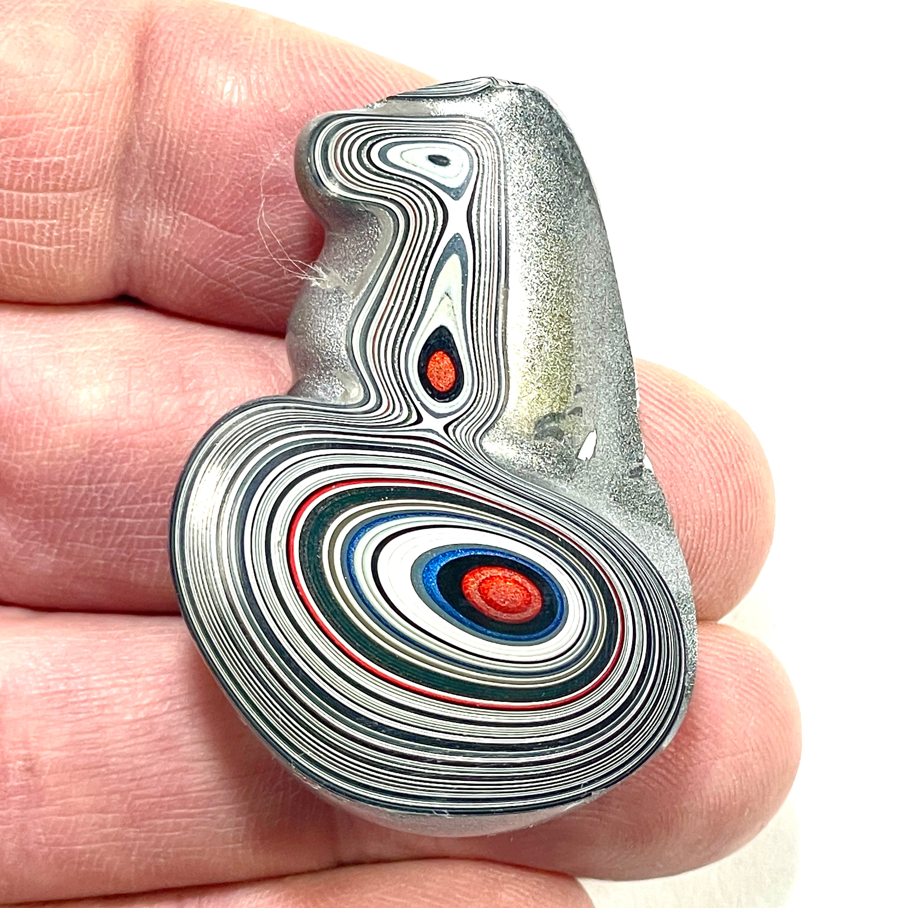 DVH Genuine Michigan Fordite Specimen Polished Face Chv Frd Jp (6295) - DVHdesigns