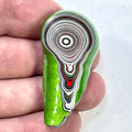 DVH Michigan Jeep Fordite Mojito Green Specimen Polished Face (6331) - DVHdesigns