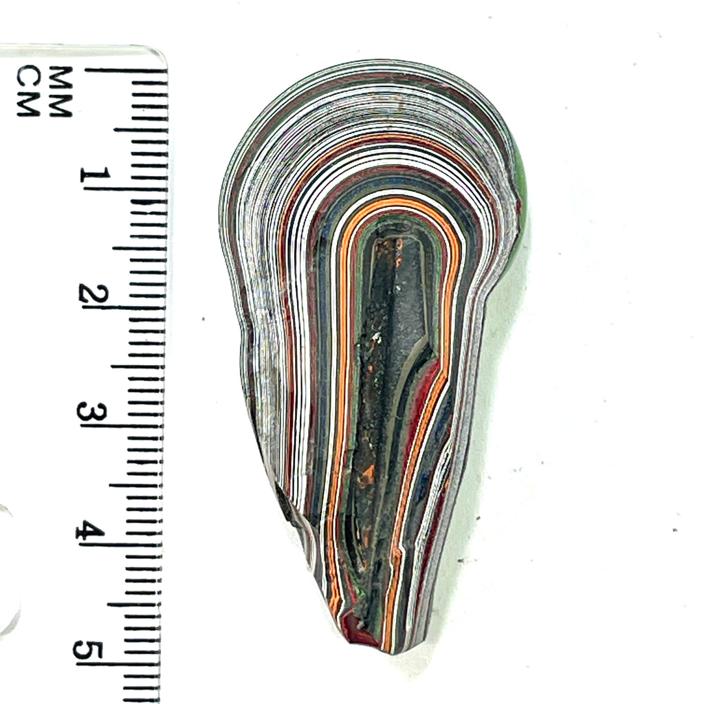 DVH Michigan Jeep Fordite Mojito Green Specimen Polished Face (6331) - DVHdesigns