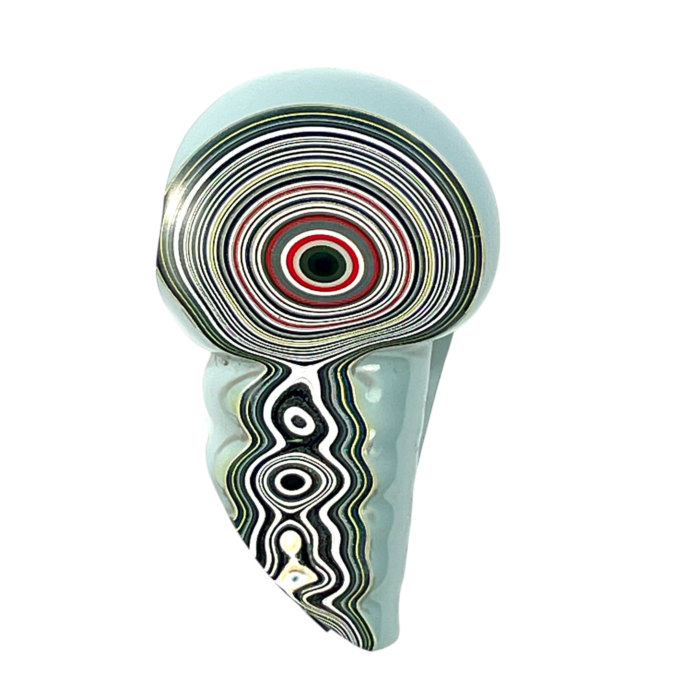 DVH Genuine Michigan Fordite Specimen Polished Face Chv Frd Jp (6333) - DVHdesigns