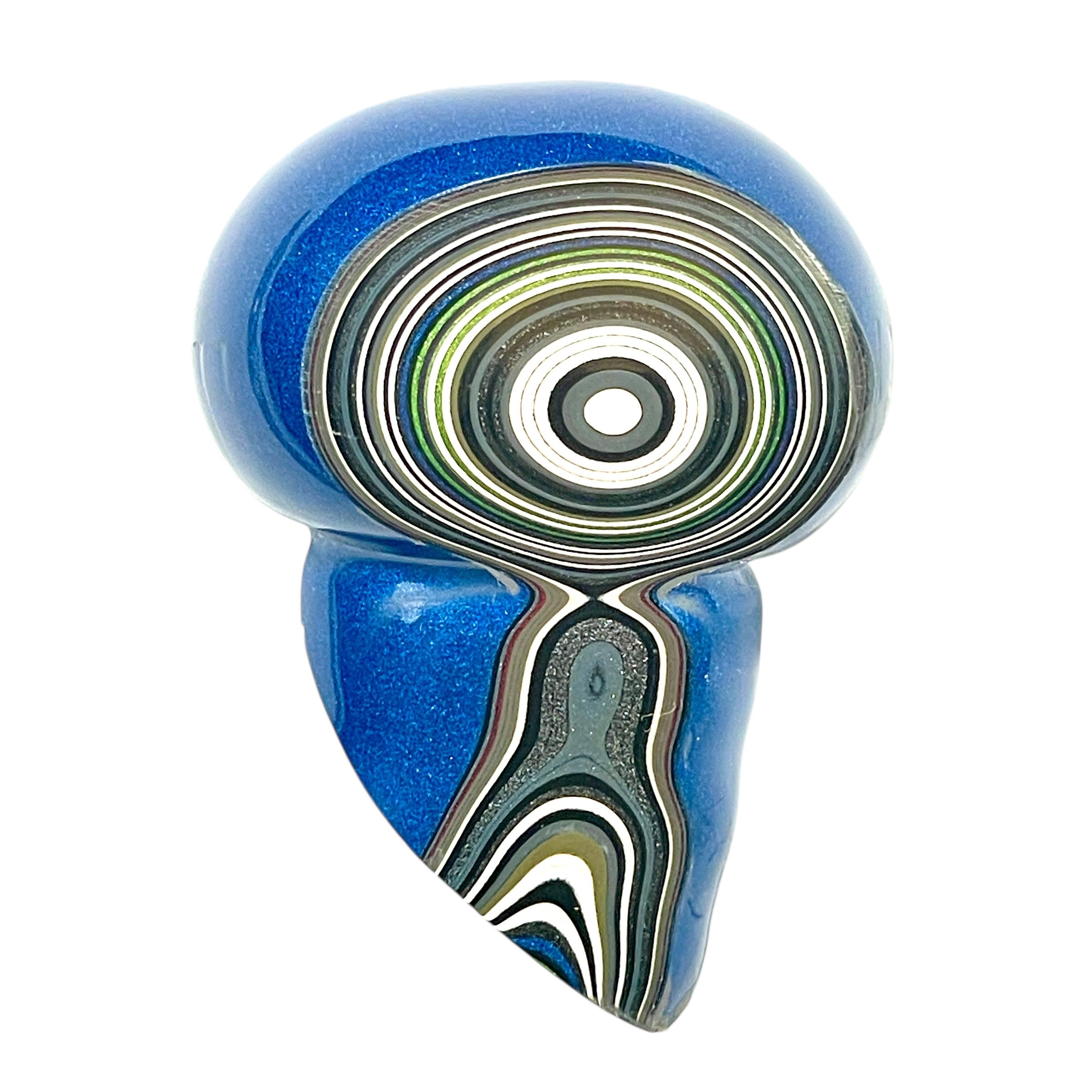 DVH Fordite Specimen Polished Face Michigan Chv Frd Jp (6428) - DVHdesigns