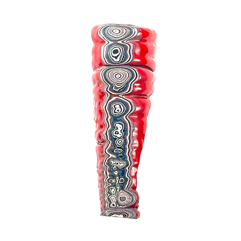 DVH Fordite Specimen Polished Face Michigan Chv Frd Jp (6430) - DVHdesigns