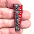 DVH Fordite Specimen Polished Face Michigan Chv Frd Jp (6430) - DVHdesigns