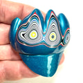 DVH Jeep Fordite Bikini Pearl Blue Specimen Polished Face Michigan (6508) - DVHdesigns