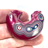 DVH Jeep Fordite Tuscadero Pink Specimen Polished Face Michigan (6516)