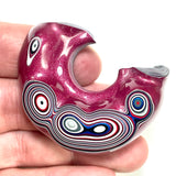 DVH Jeep Fordite Tuscadero Pink Specimen Polished Face Michigan (6516)
