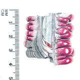 DVH Jeep Fordite Tuscadero Pink Specimen Polished Face Michigan (6518)