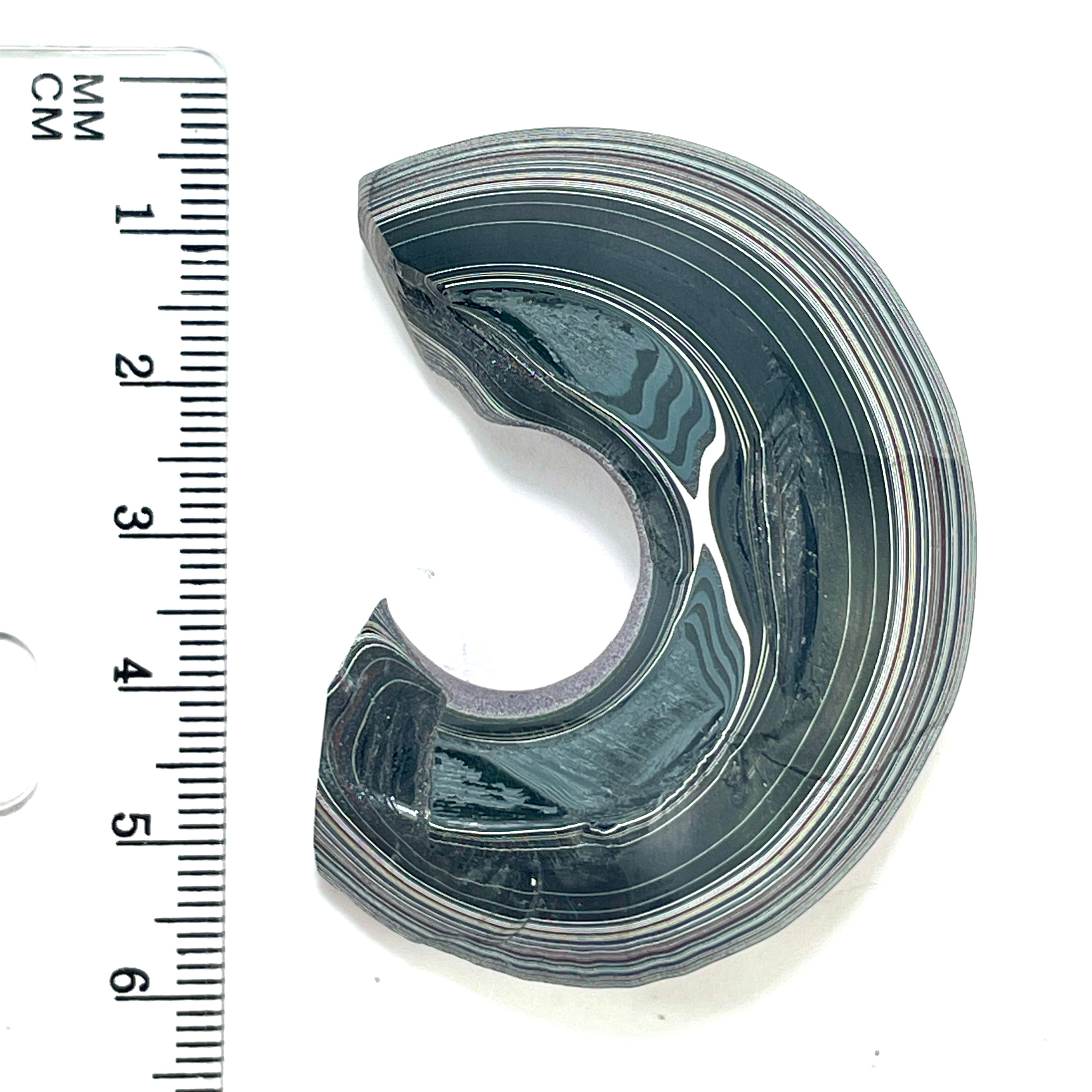 DVH Jeep Fordite Tuscadero Pink Specimen Polished Face Michigan (6520) - DVHdesigns