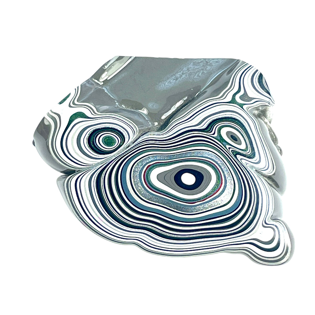 DVH Genuine Fordite Specimen Polished Face Michigan Chv Frd Jp (6526) - DVHdesigns